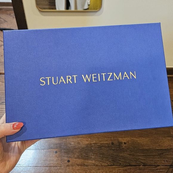 Stuart Weitzman Nudistcurve 75 Sandals, Black NWT - Picture 5 of 6